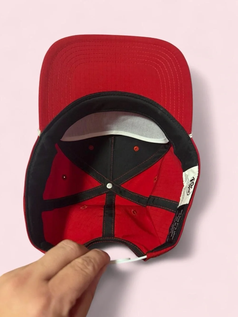 Dr. Pepper Red Logo Rope-Trim Cap